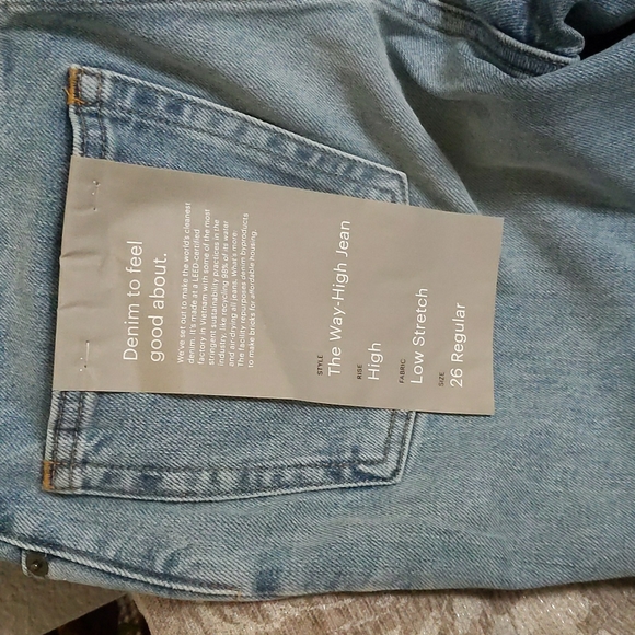 Everlane The Way High Rise Womens Jean - Picture 8 of 9